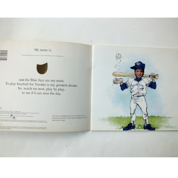 Vintage Book If I Were a Toronto Blue Jay Joseph C. D'Andrea Baseball MLB - Picture 6 of 6